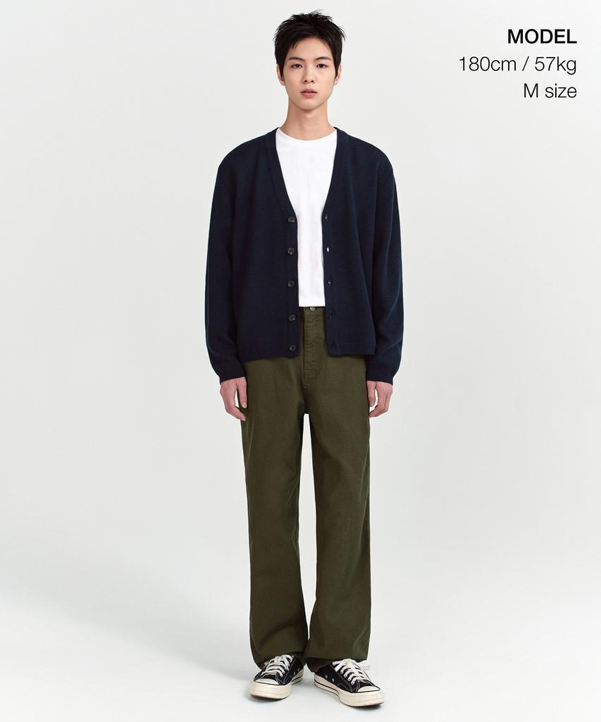 Musinsa Standard Minimal Cardigan [Navy]