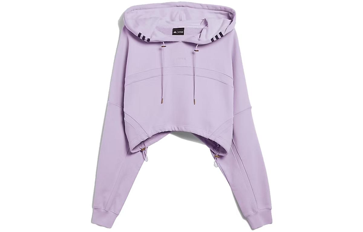 Adidas Ivy Park Hooded Shrug Purple Glow adidas-ivy-park-hooded- L