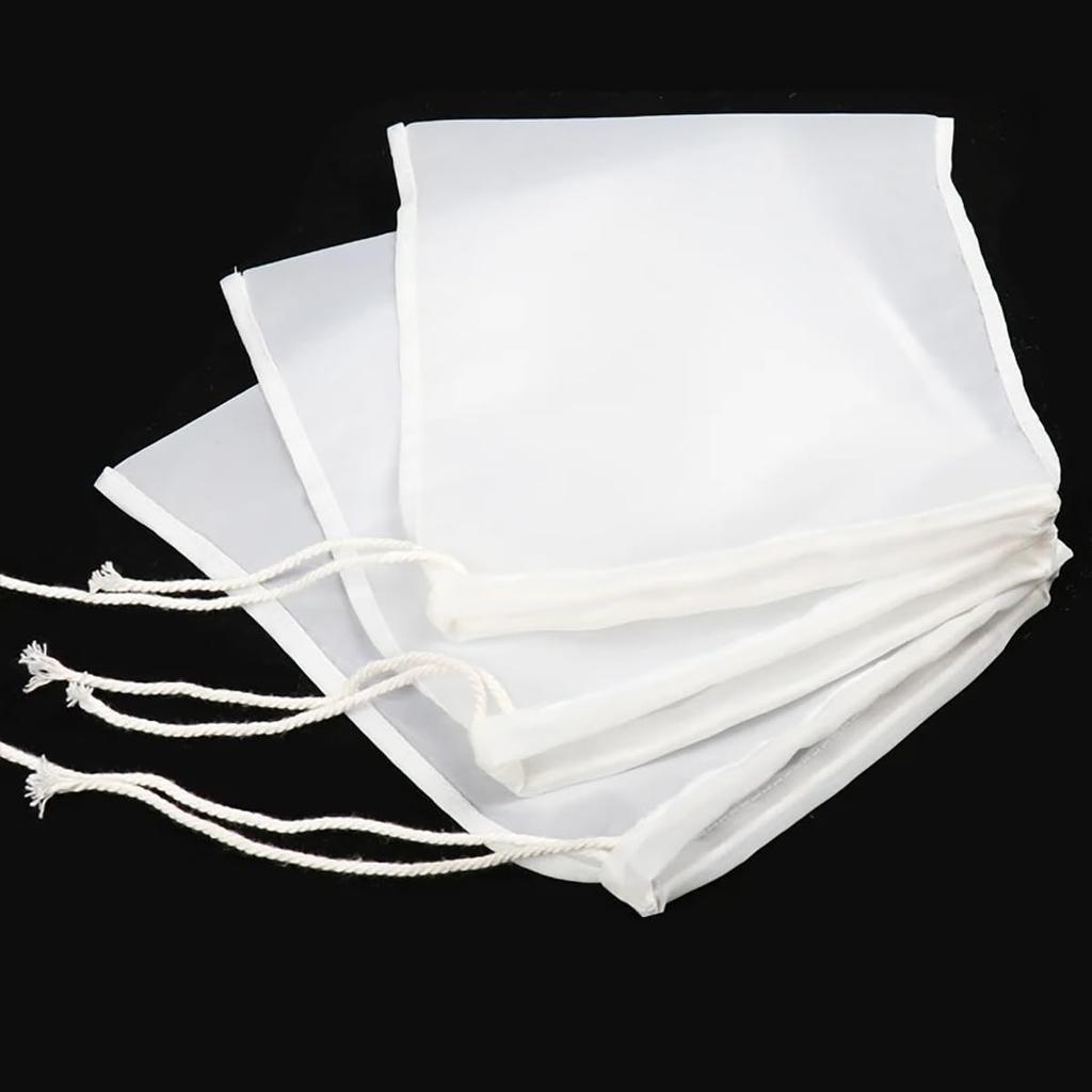 39.37x39.37 Inch 25 Micron Food Grade Nylon Filter Mesh Woven Net Fabric Filter Sheet for Home Brewing