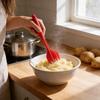 Food Masher Stainless Steel Handheld Potato And Meat Press For Home Cooking