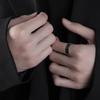 Magnetic Acupressure Ring Zinc Alloy Menopause Ring Hypoallergenic Open Design Ring Promotes Sleep Quality