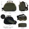 AYANOKOJI Body Pouch-Style Bag, Cordura® (Bordeaux)