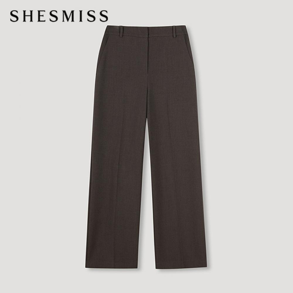

She S miSS Stretch Wide SlackS SwSSln41020 Mb melange brown/55