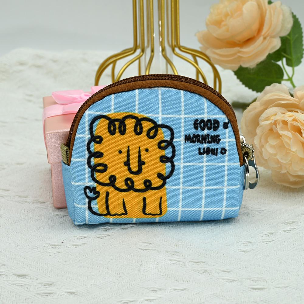 

Mini Bag Short Wallet Women Coin Purses Student Fashion Zipper Small Purse Girls Cartoon Key Wallets Cute Bags