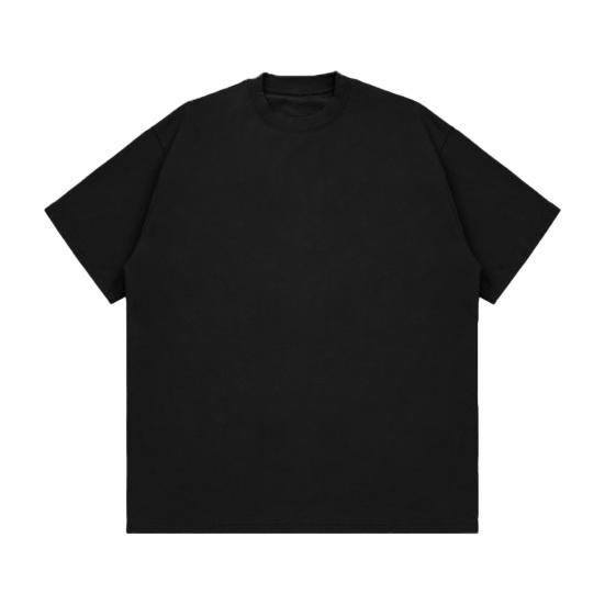 Summer Men T-shirt Round Neck Short Sleeve Solid Color Soft Breathable Thin Pullover Loose Casual Simple Style Couple Top