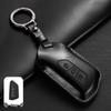 Leather Key Case for Volkswagen Models: T-Cross, Lavida, Lamando, Bora, Tiguan, Sagitar, Polo, Magotan, Passat, Tharu