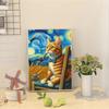 5D Diamond Painting New Arrivals Cat Animals Home Decor Full Square Round Embroidery Mosaic Landscape Wall Art