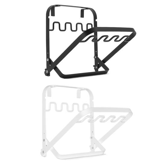 Garbage Bag Holder Foldable Versatile High Stability Space-saving Strong Load-bearing Iron Outdoor Camping Rubbish Bag Hanging Rack for Picnic