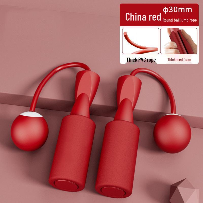 Hot-Selling Dual-Use Jump Rope: Load-Bearing, Ball-Weighted, Corded/Cordless, Silent for Indoor Use