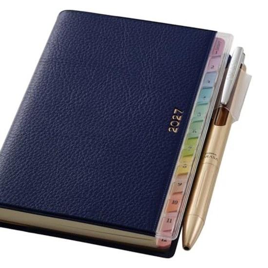 Nolty Page Jum Diary 2027 Weekly Compact Memo Navy 2200 (Starts December 2026)