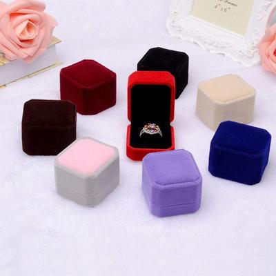 Ring Holder Gift Packaging Box Jewelry Box Earring Display Case Box Storage Organizer Ring Box