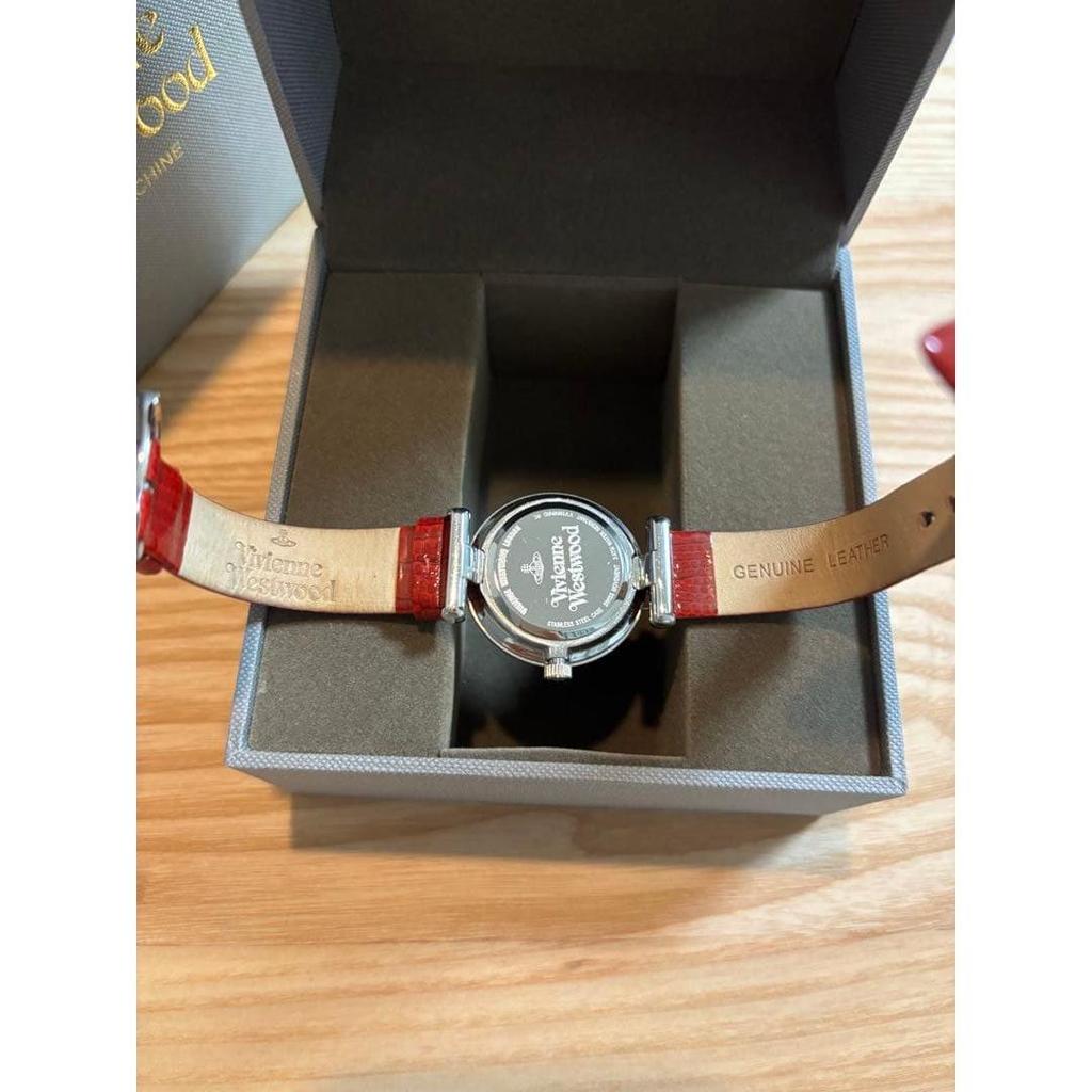 Used Vivienne Westwood Vivienne watch red VV108WHRD with box