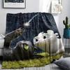 How To Train Your Dragon Toothless & Light Fury (2) Blanket, HTTYD Fan Soft Throw, Great Gift.chl