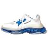 Balenciaga Triple S Clear Sole Blue Women's 544351W09ON9169
