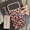 Back Phone Cover Case for iPhone 17 Pro Max 15 Plus XS 12 Air 14 13 Pro 16 11 XR Leopard Print Logo