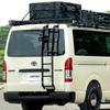 IPF EXP Rear Ladder EXL-03 Toyota Hiace One-Piece Lightweight Aluminum No Assembly Required Japan Designed Vehicle Inspection Compliant