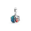 copper Do It Yourself Bead Charms Jewellery Charm Bead Charms Bracelets Mickey Minnie Princess Pumpkin Stitch Spiderman Marvel Twinkle Pandora Cute Di