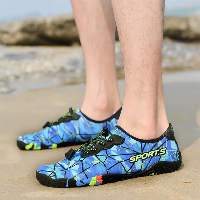 Уличная камуфляжная мужская пляжная обувь — фото 4