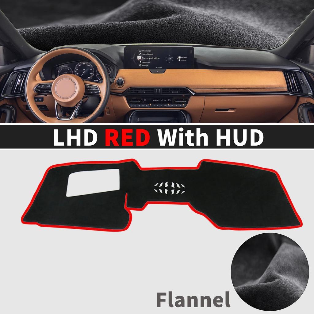 Car Dashboard Cover Pad Dashmat Dash Mat for Mazda CX-90 CX90 2023 2024 2025 2026 Anti-Slip Sunshade Protective Carpet
