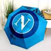 1 PC Automatic Folding Umbrella - SSC Napoli Custom Name Pattern, Portable & Foldable Design with 8 Ribs, Christmas Birthday Gifts