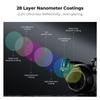 K&F CONCEPT Uppgraderad Cirkulär Polariserare CPL-filter för DJI Mavic 4 Pro Flerlagersbelagt HD Optiskt Glas Drönartillbehör