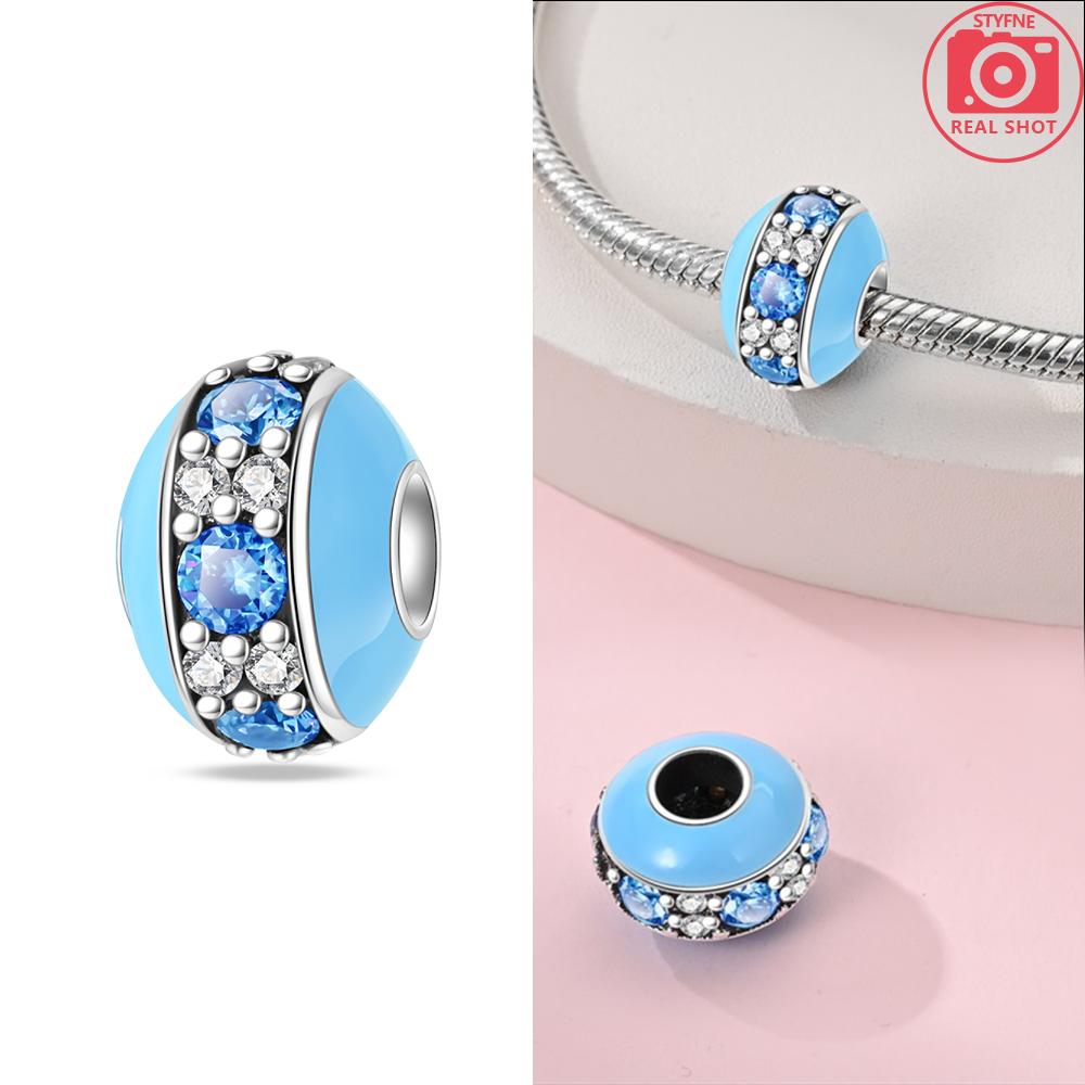 Broken Bird Egg Dragon Eggs In Blue Ice Beads Charms Fit Bracelet Diy Friend Gift Children'S Day Diy Necklace Women