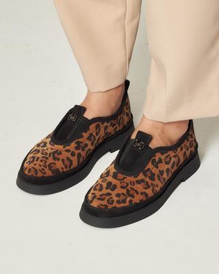 Women's Shoes 204565 36 Leopard Suede