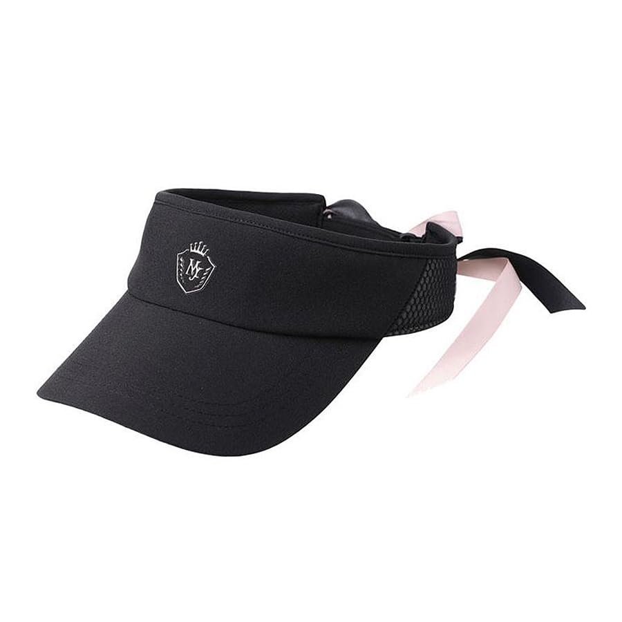 

MAJESTY Ladies Ribbon SV Golf Visor SV4320 (Black) чорний