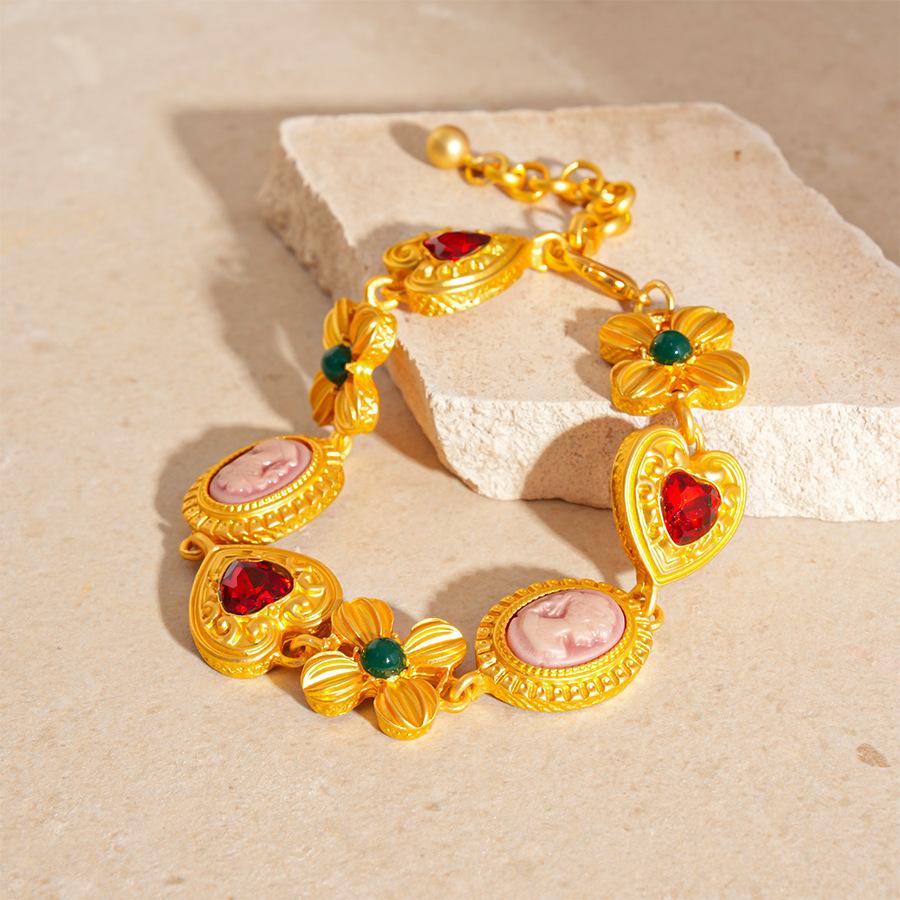 

Женские браслеты для модных украшений золотой