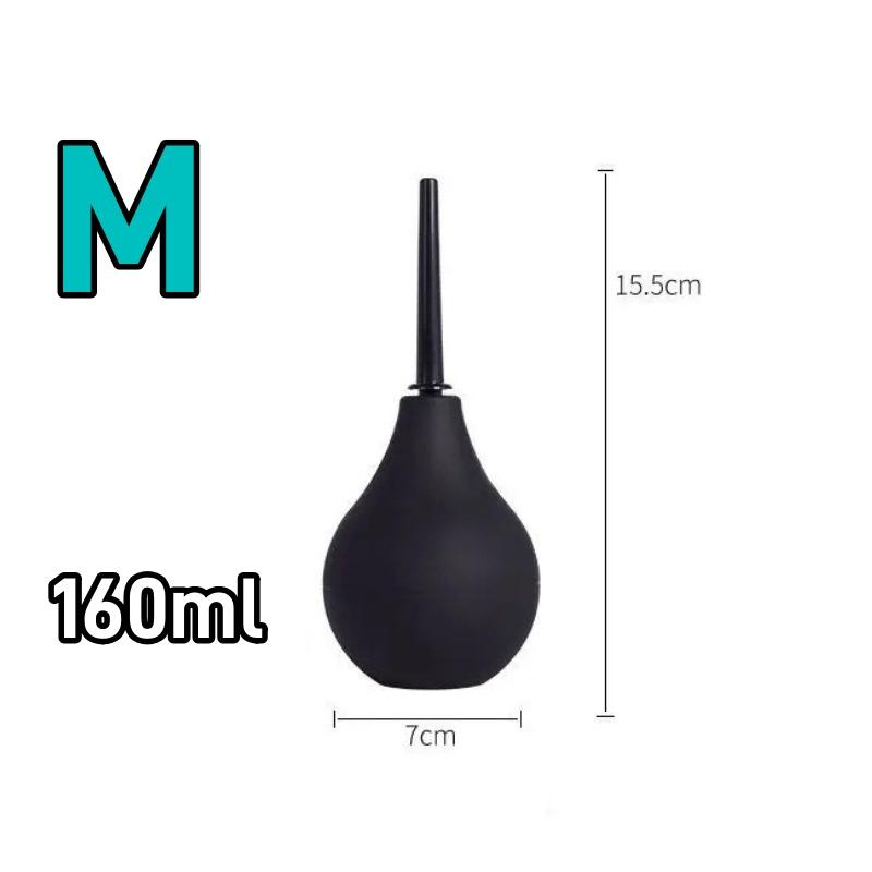 Silicone Cleaning Enema Bulb Safe Flow Flush Cleaning Tool for Anus Vagina Reusable Cleaning Syringe Kit Personal Hygiene Aid