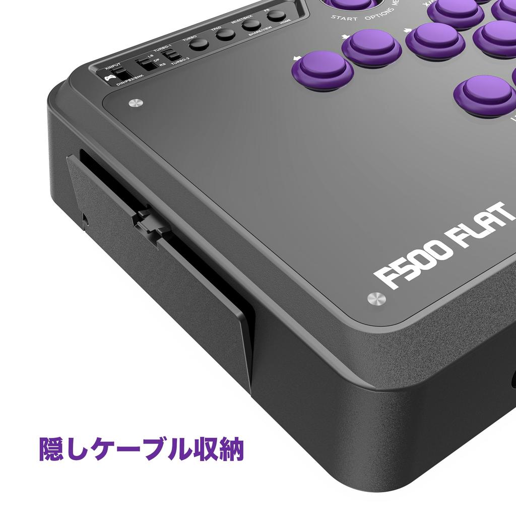 Mayflash F500 Flat Leverless Arcade Stick Controller for XBOX XBOX ONE XBOX Steam Neogeo mini PS4, PS3, ONE, S, 360, Deck, PC, Android, Switch,