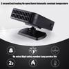 Energy Efficient 12V Car Warmer Fan ABS High Temperature Resistant Shell Rapid Heating Tool Free Mounting For Most Vehicles All Season Use