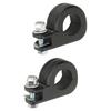 Footpeg P Clamp Mounting Kit Aluminium Alloy Foot Rest Pedal Clamp Bracket for Motorcycle