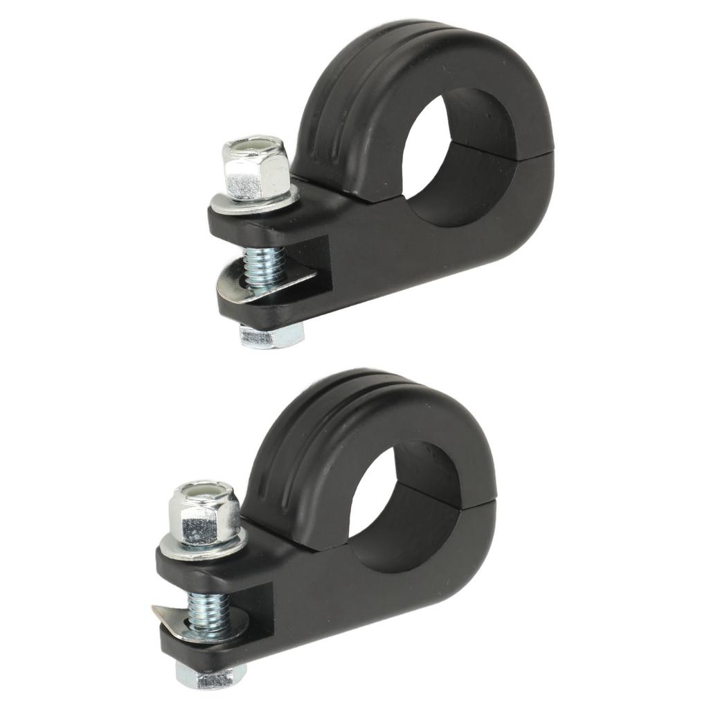 Footpeg P Clamp Mounting Kit Aluminium Alloy Foot Rest Pedal Clamp Bracket for Motorcycle