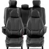 Huse Scaune, Huse Universale Scaune Auto Set Complet Scaune, Scaun Față și Spate, 13 buc Huse Scaune Piele Ecologică, Design Complet Închis, Tetiere Detașabile