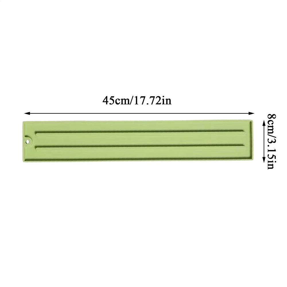Dish Drainer Mat Anti Slip Sink Tray Kitchenware Protection Mat Drainer Accessories Pot Lid Mat Organizer Dryer Protective Pad