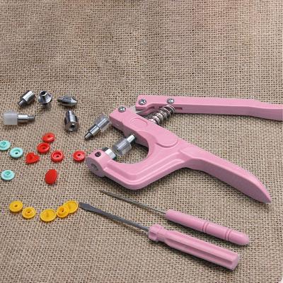 Plastic and Metal Snap Buttons with Snaps Pliers Set,300 Sets Plastic and Metal Snap Buttons for Sewing and Crafting