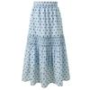Sancai 2026 Spring Polka Dot A-Line Long Skirt