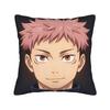 Itadori Yuji  Pillowcases Merchandise Soft Cushion Cover Decoration  JJK Anime  Throw Pillow Case Cover Home Multiple Sizes
