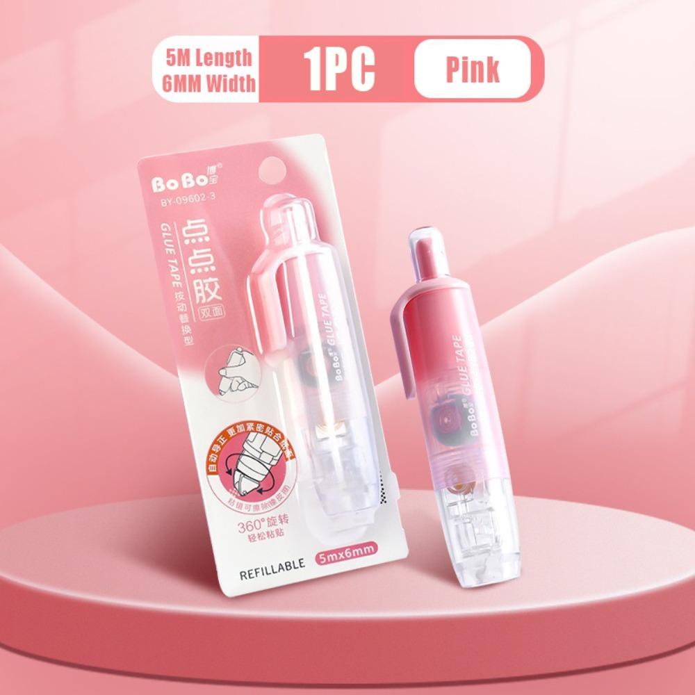 

Pen Shape Dot Glue DIY Scrapbooking Double Sided Adhesive Durable Glue Tape School Office