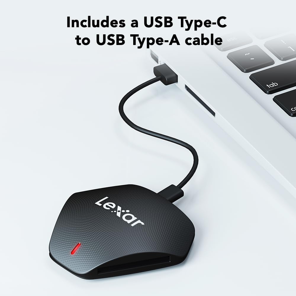 Lexar Original SD card reader 3 in 1 Card Reader USB 3.2 to SD Micro SD TF CF Memory Card reader SD Memory Cards Reader Supports SD, TF and CF Cards
