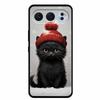 Case For Honor 500 Pro 5G 2025 Fashion Black Edge Soft TPU Silicone Covers For Honor 500 Pro Cases Painted Flowers Shells Fundas