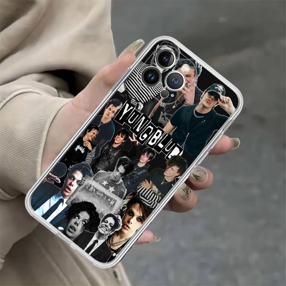 Y-Yungblud Hot Singer Phone Case for iPhone 17 16 15 Plus 14 13 Mini 12 11 Pro Max Soft Shell Cover