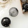 6pcs PET Painted Christmas Balls 8cm Merry Christmas Tree Decor  Party Favors