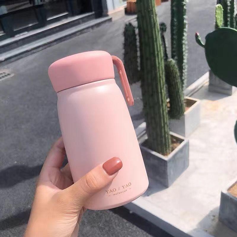Thermos Cup 350ml Vacuum Flasks Portable Stainless Steel Thermos Cup Water Bottle Travel Tea Mug Office Thermos Cup