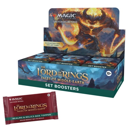 Magic: The Gathering Lord of the Rings: Middle-earth Legends Set Booster, English Version, 30 Packs, MTG Trading Cards, Wizards of the Coast, D1523000