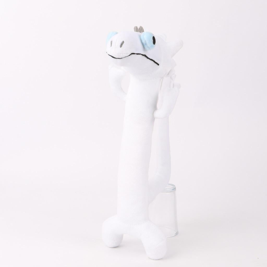 Toothless Dancing Plush Adorable 35cm Cartoon Dragon Soft Toy белый