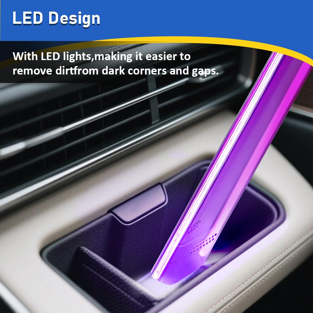 Crevice Nozzle Tool For Dyson V7 V8 V11 V11 V11 Cordless Vacuum Cleaner Floor Cleaning Parts LED Light Pipe Nozzle Accessories