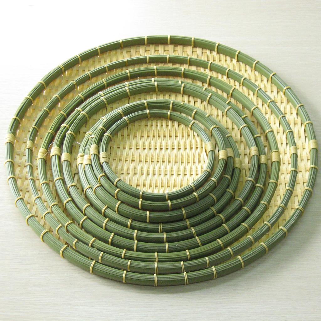 Nagao Shallow Like Dishwasher Shallow Tray Vegetable Drying Strained Soba Strained Udon Somen Commercial Use Strainer, Bamboo, 24cm, Safe, Washable,