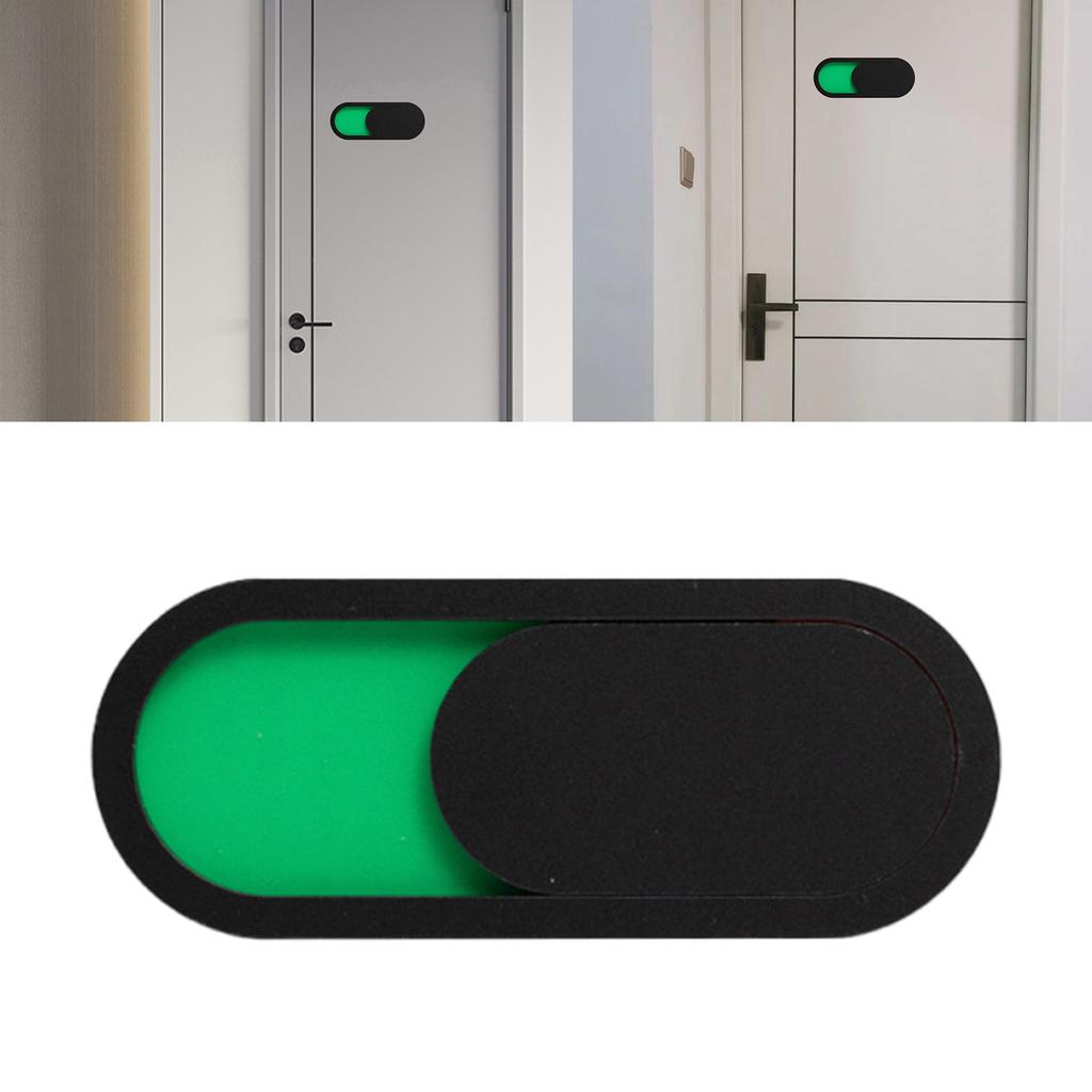 Privacy Sign Vacant Occupied Sign for Home Bathroom Office Restroom Conference Hotel Hospital Slider Door Indicators